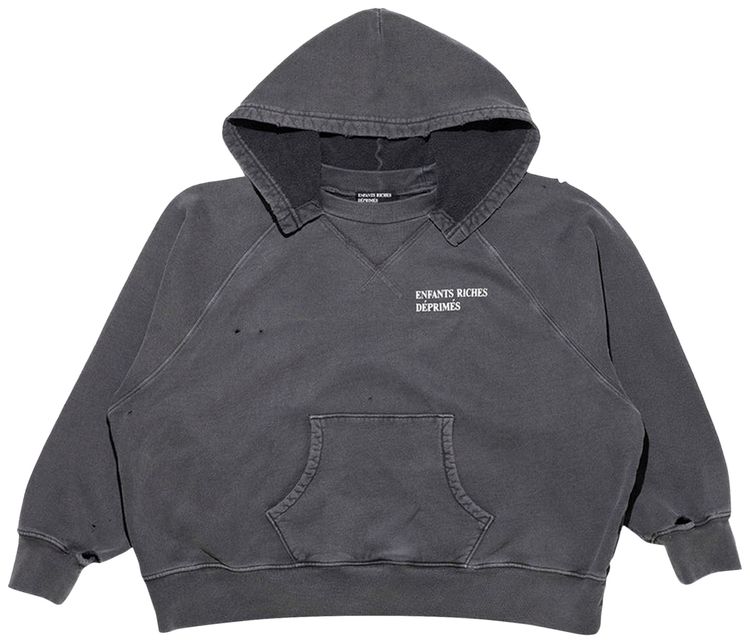 Enfants Riches Deprimes ERD Logo Raglan Afterhood Light Antique Black