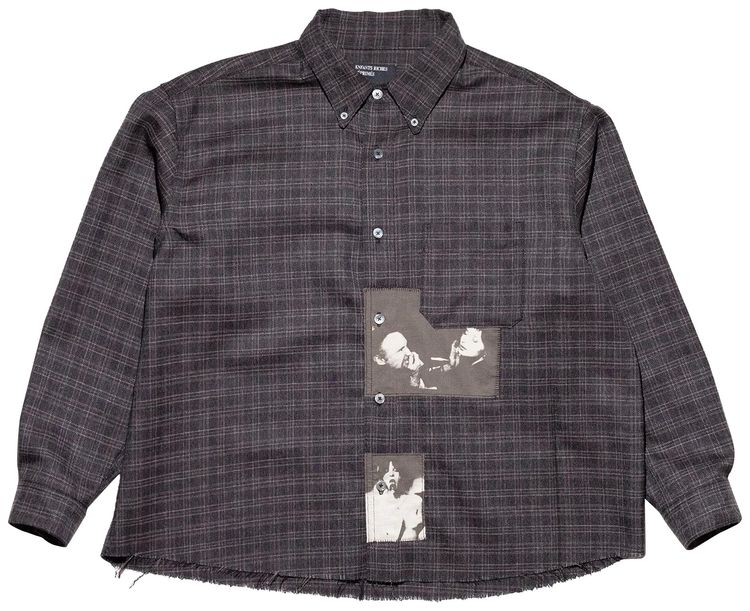 Enfants Riches Deprimes Assemblage Flannel Charcoal