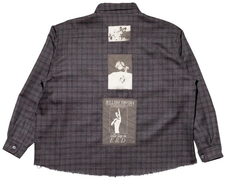 Enfants Riches Deprimes Assemblage Flannel Charcoal