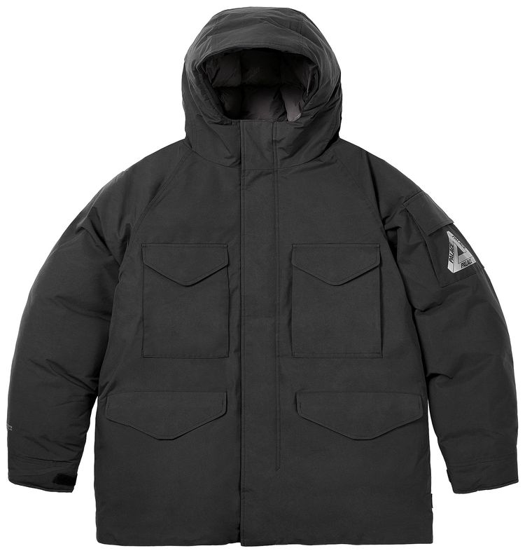 Palace GORE TEX Windstopper Down Parka Black