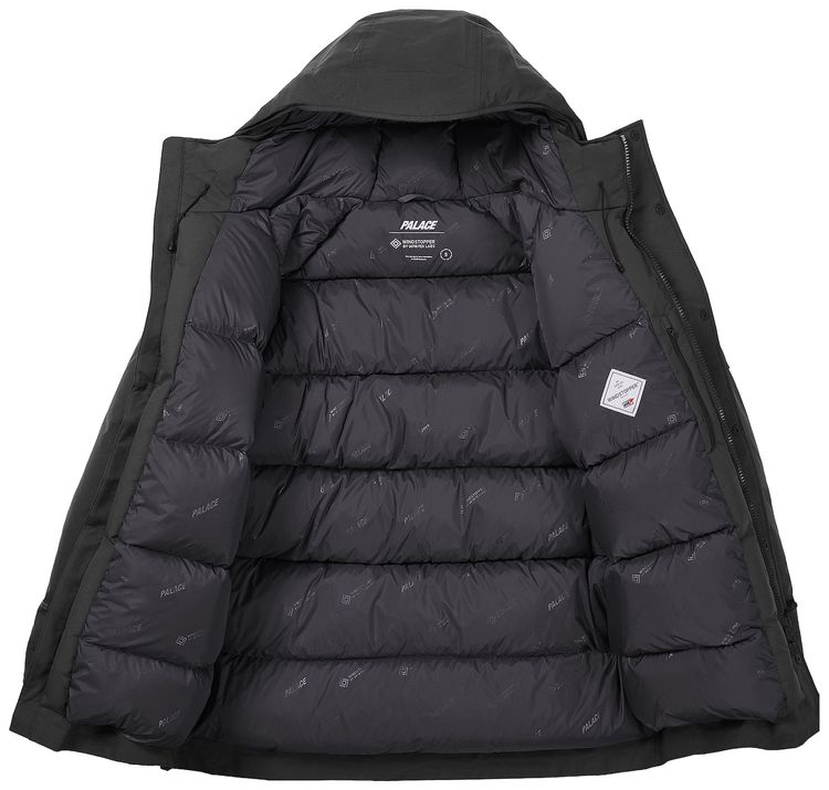 Palace GORE TEX Windstopper Down Parka Black