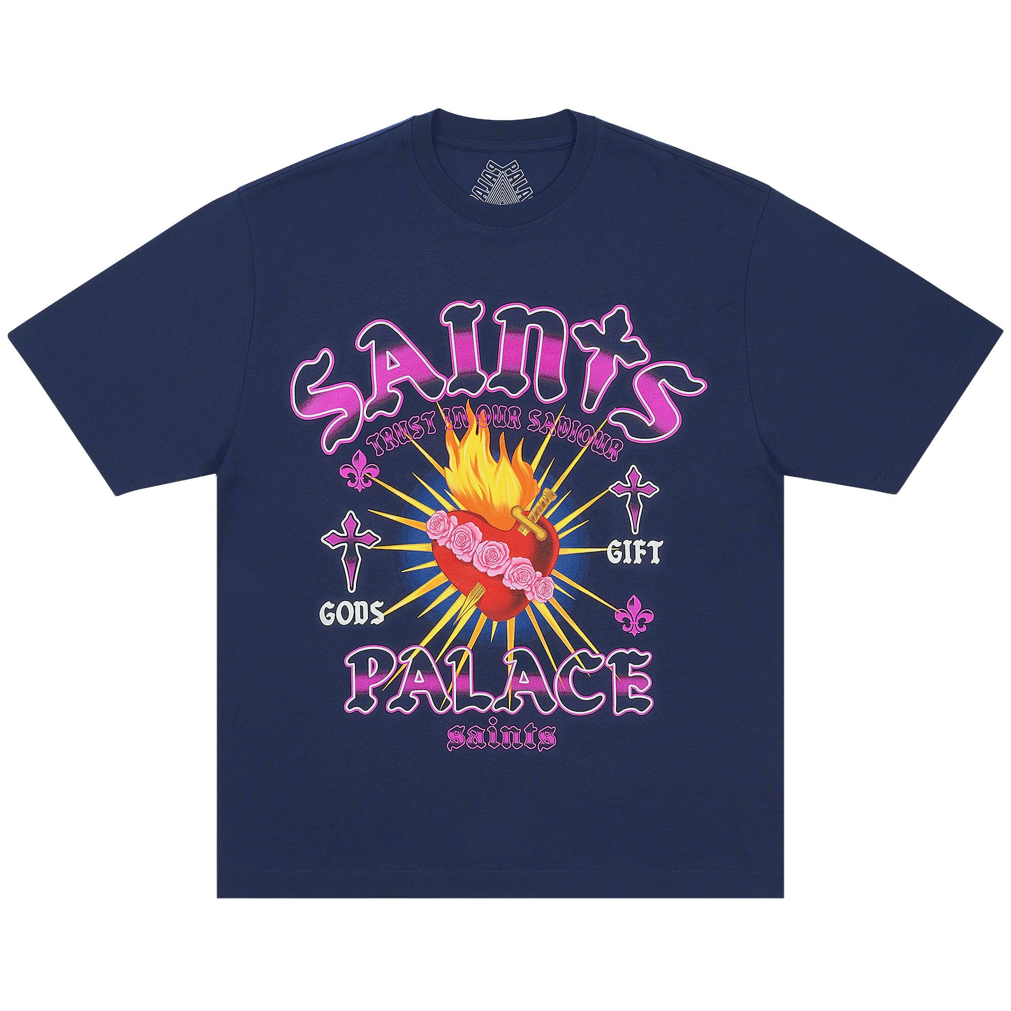 Buy Palace Gods Gift T-Shirt 'Navy' - P29TS219 | GOAT