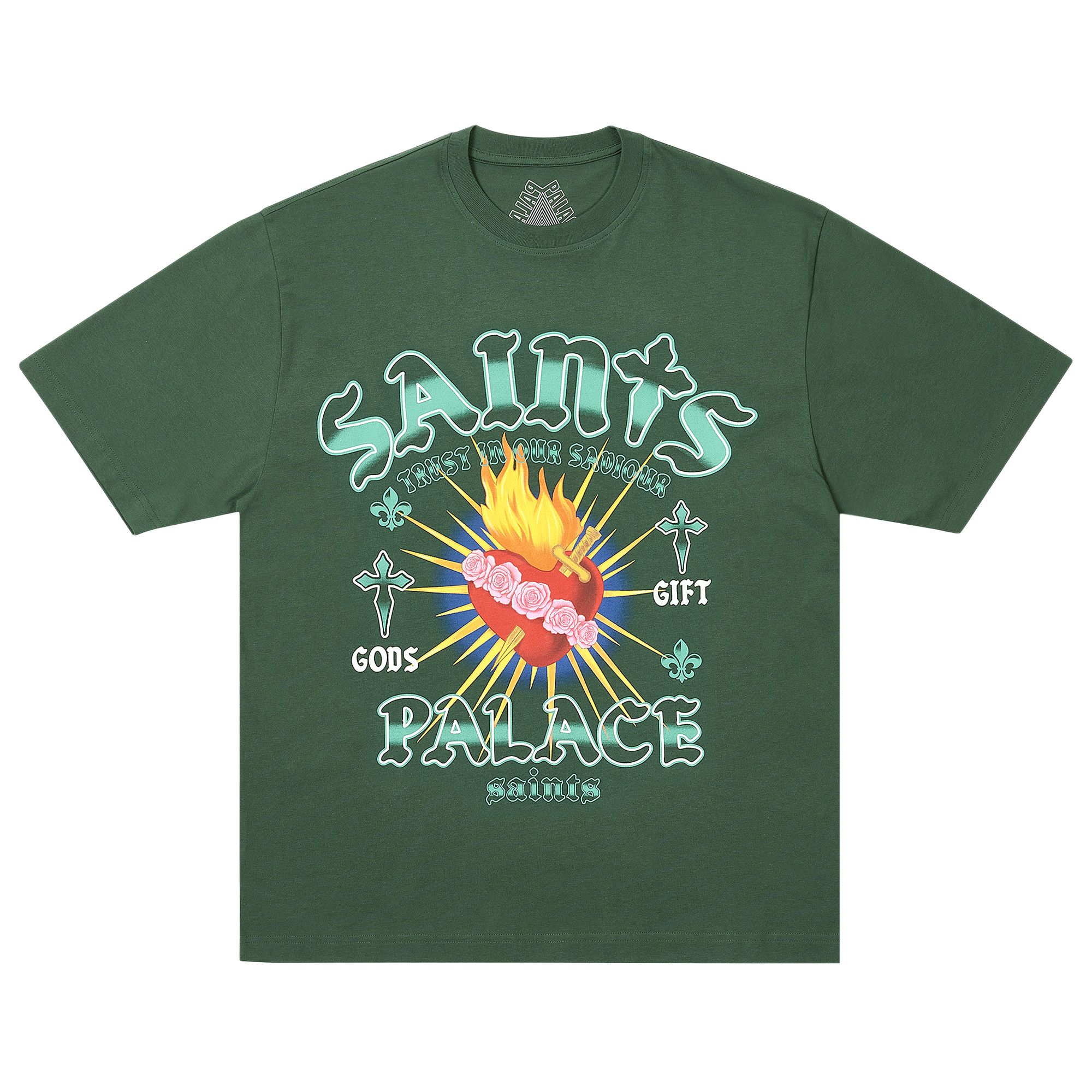 Buy Palace Gods Gift T-Shirt 'Racey Green' - P29TS272 | GOAT