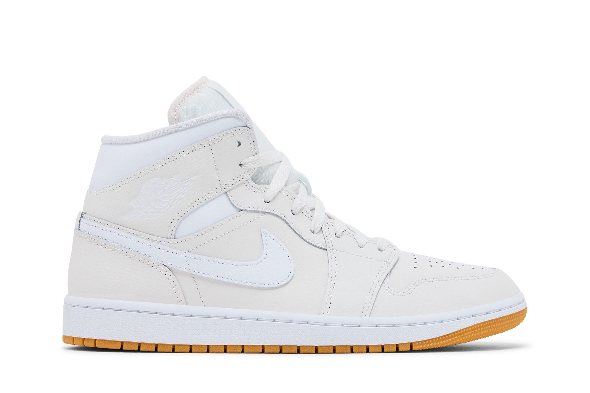 Buy Wmns Air Jordan 1 Mid 'Phantom Gum' - BQ6472 021 | GOAT