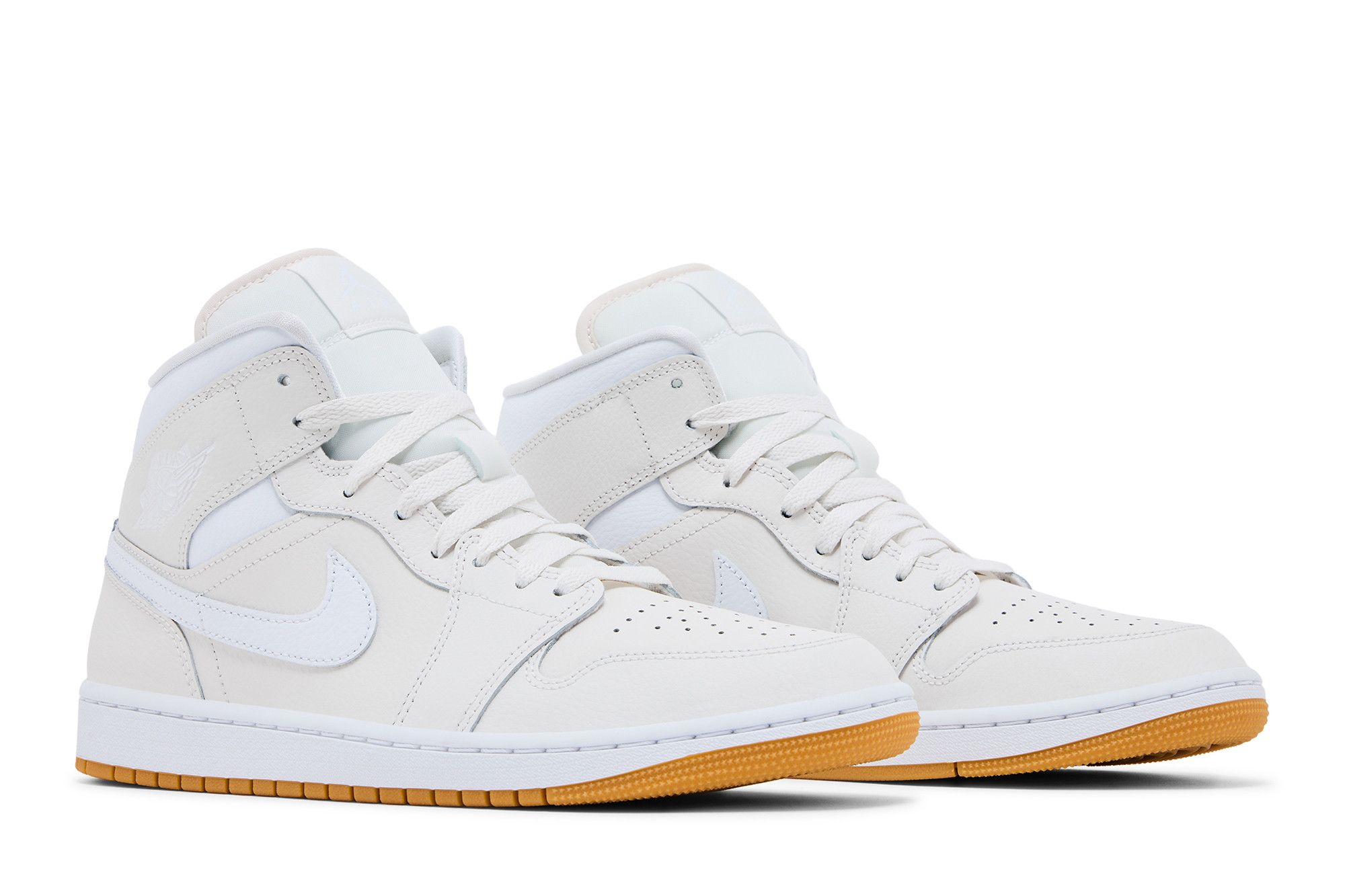 Buy Wmns Air Jordan 1 Mid 'Phantom Gum' - BQ6472 021 | GOAT