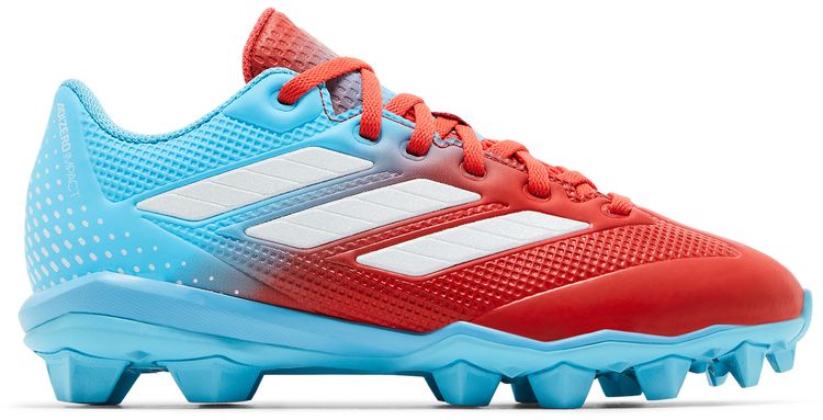 adidas Adizero Impact2 Molded K Candy Pack Bright Cyan Bright Red