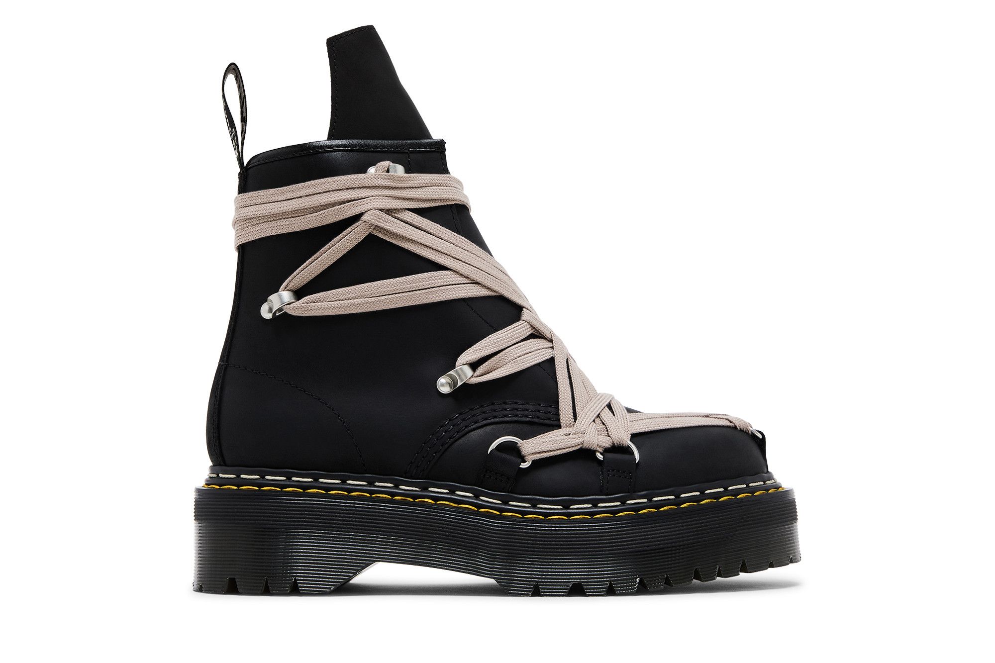 ゲリラ販売❣️【Rick Owens × Dr. Martens】 Buy Dr. Martens x Rick Owens DRKSHDW 1460 Quad Sole Megalace Boot