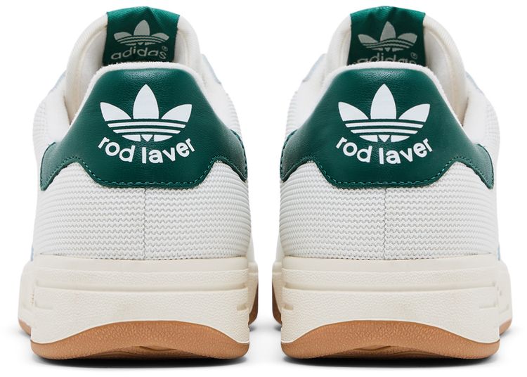 adidas Rod Laver Core White Collegiate Green