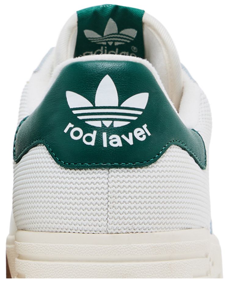 adidas Rod Laver Core White Collegiate Green