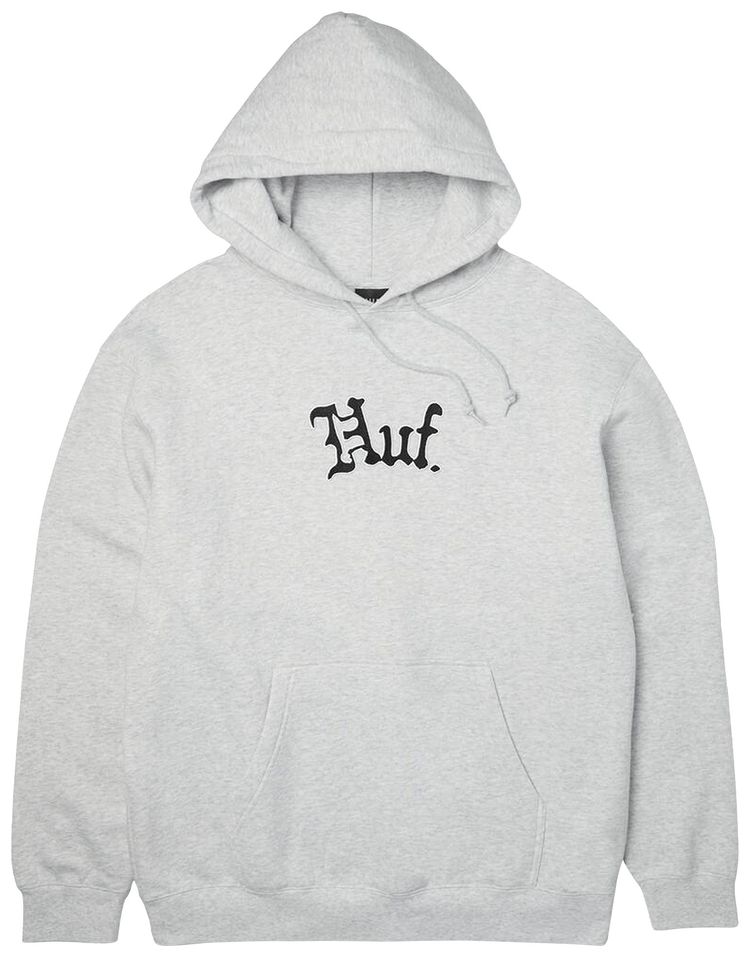 HUF Noble Pullover Hoodie Heather Grey