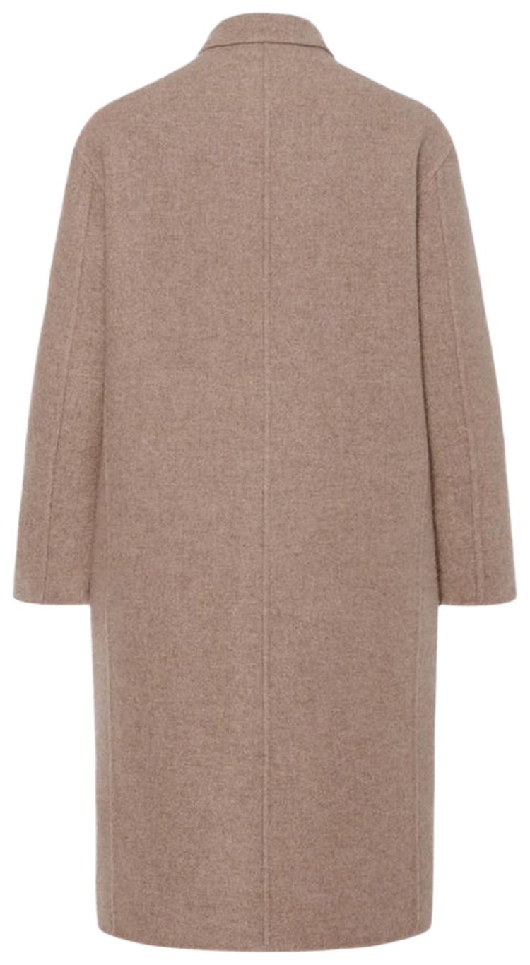 The Row Fedra Coat Natural