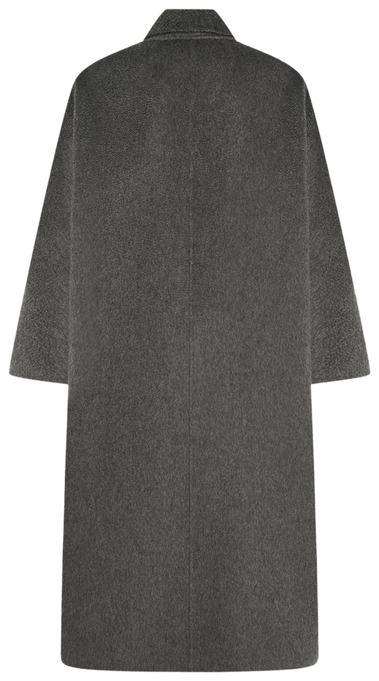 The Row Gustaf Coat Grey Cobalt