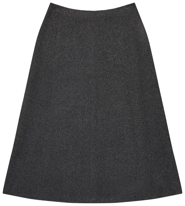 The Row Lian Skirt Charcoal