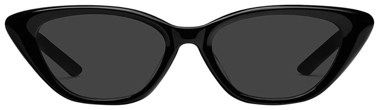 Gentle Monster Mowa 01 Star Detail Cat Eye Sunglasses Black