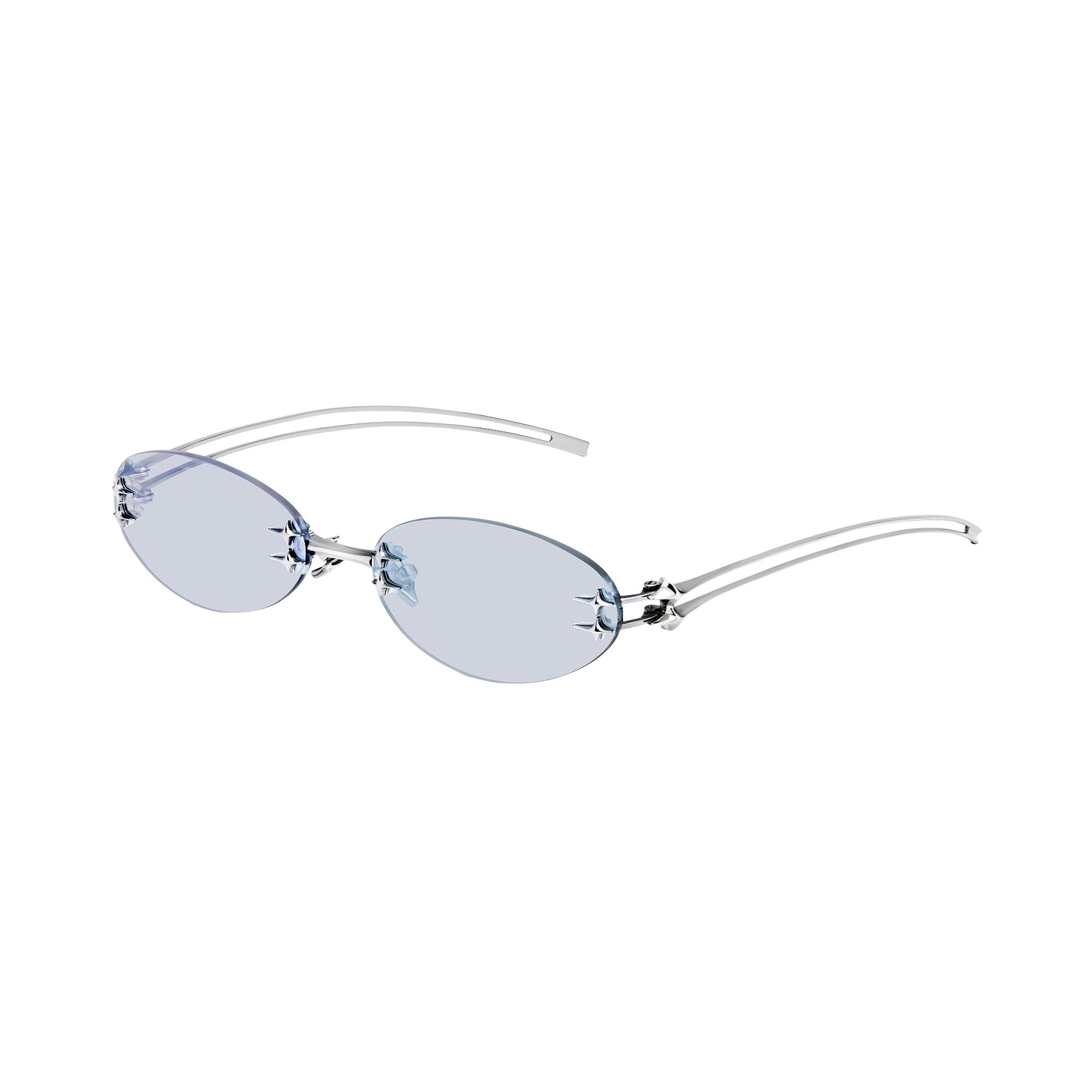 Buy Gentle Monster Node 02 Sunglasses 'Silver' - NODE 02 SILV | GOAT