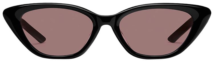 Gentle Monster Mowa 01 Star Detail Cat Eye Sunglasses Black