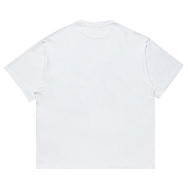 Acne Studios Edra Ornament Printed T Shirt Optic White