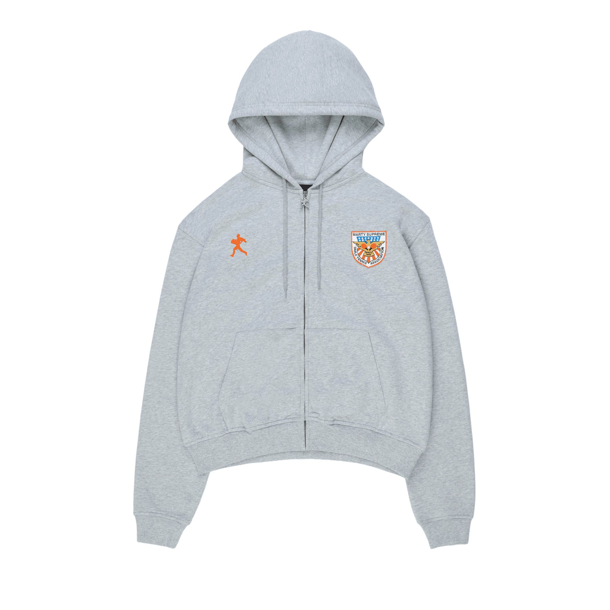 Buy Nahmias x Marty Supreme Zip-Up Hoodie 'Grey' - 02670