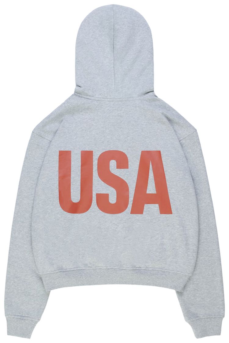 Nahmias x Marty Supreme Zip Up Hoodie Grey