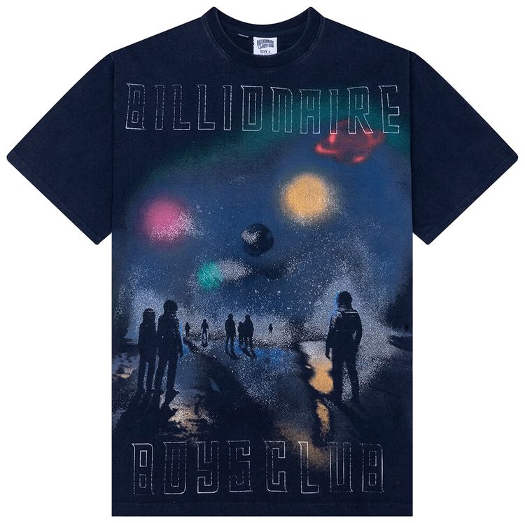Billionaire Boys Club Mist Oversized Short Sleeve Knit Navy Blazer