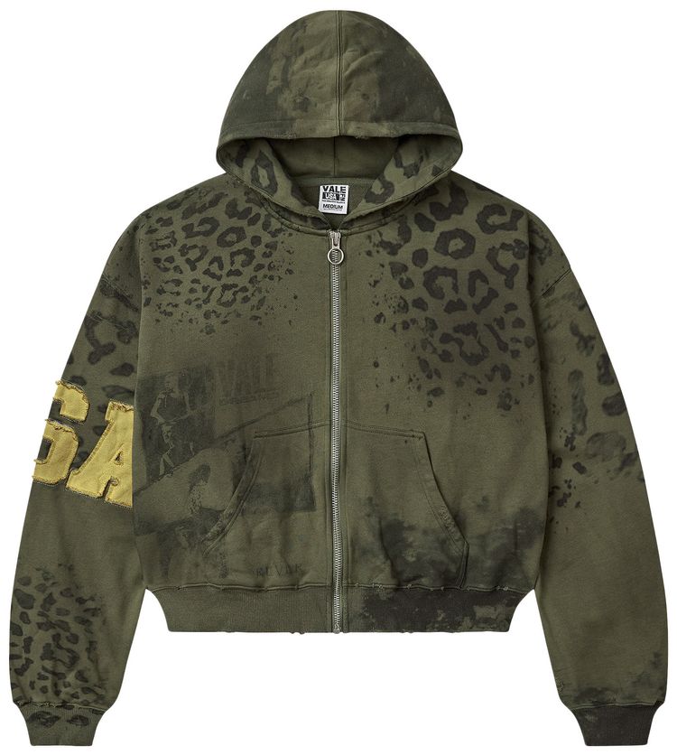 Vale Forever Safari Zip Up Olive
