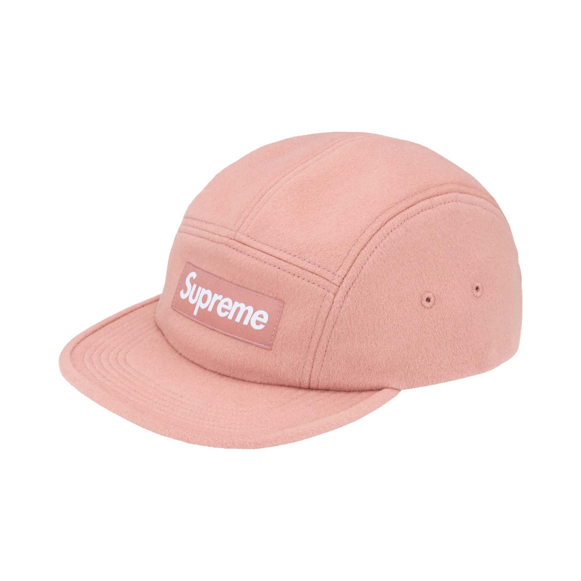 Buy Supreme Wool Camp Cap 'Pink' - FW25H108 PINK | GOAT