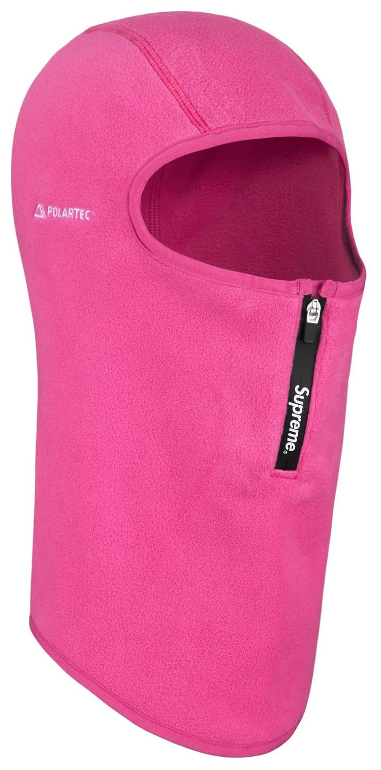 Supreme Polartec Zip Balaclava Pink