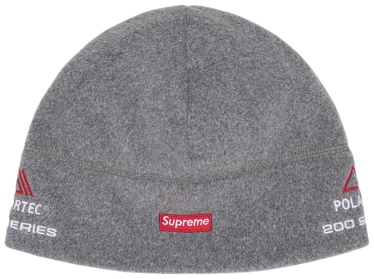 Supreme Polartec Sport Beanie Grey