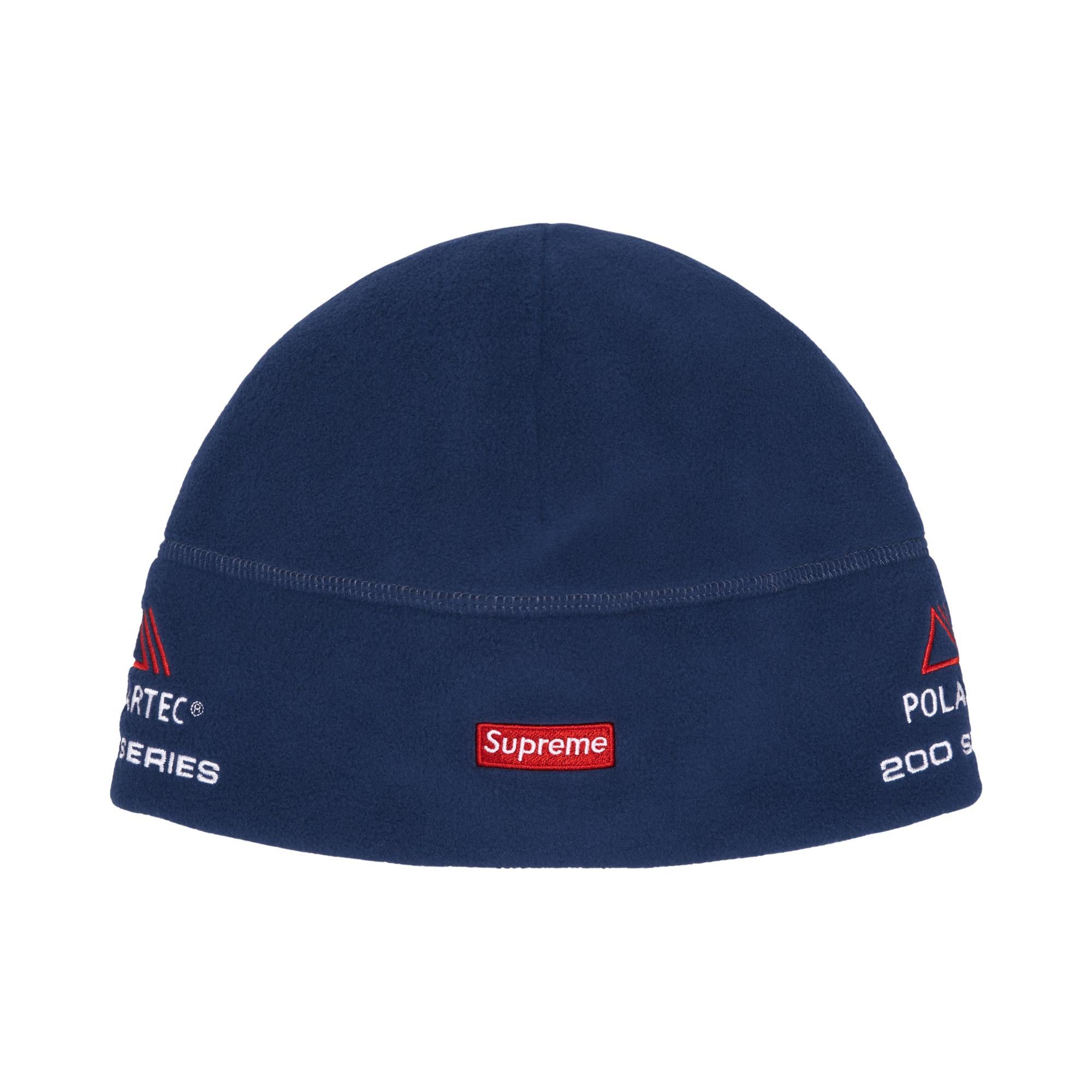 Buy Supreme Polartec Sport Beanie 'Navy' - FW25BN27 NAVY | GOAT