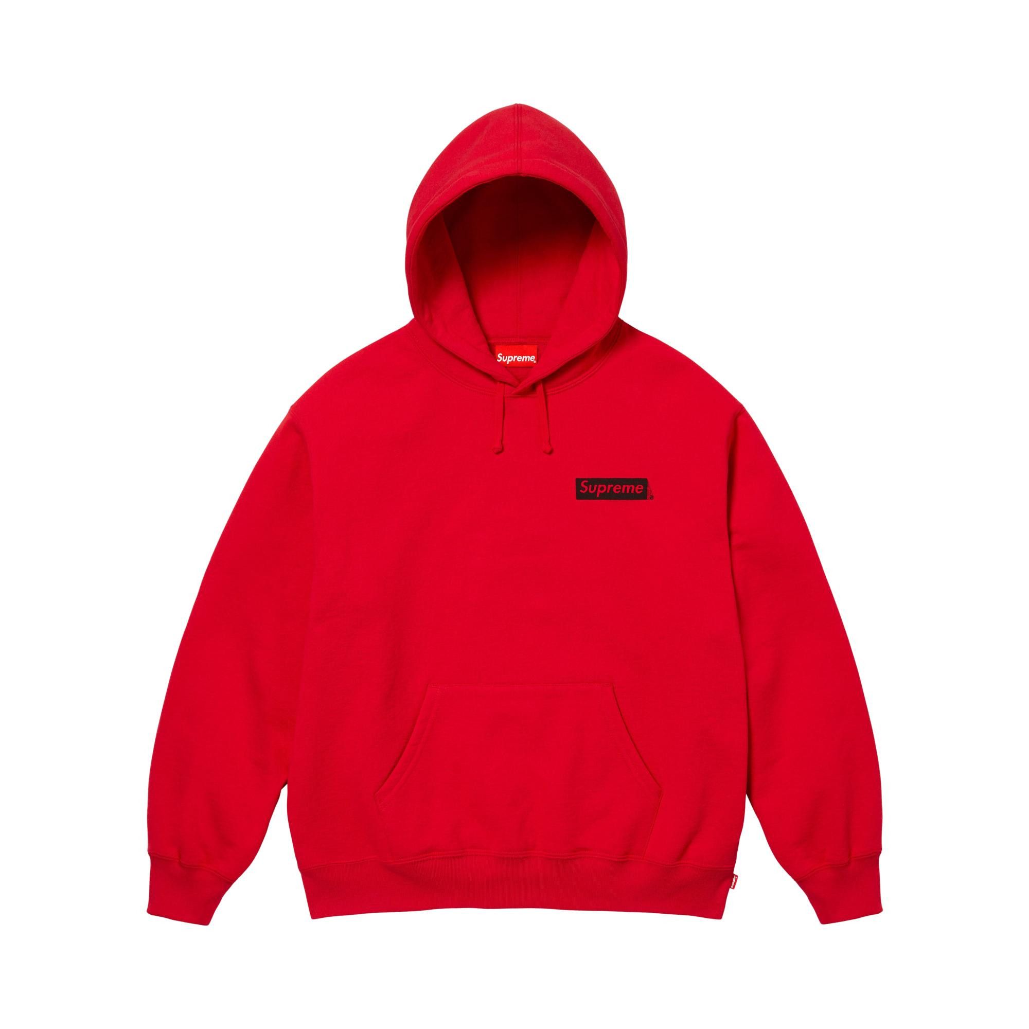 Buy Supreme President Hooded Sweatshirt 'Red' - FW25SW80 RED | GOAT