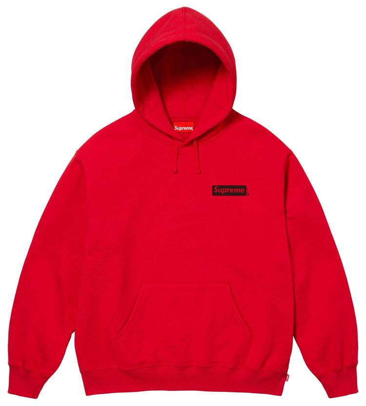 Supreme President Hooded Sweatshirt Red