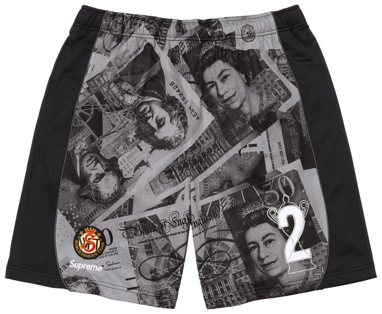 Supreme Pounds Soccer Short Black