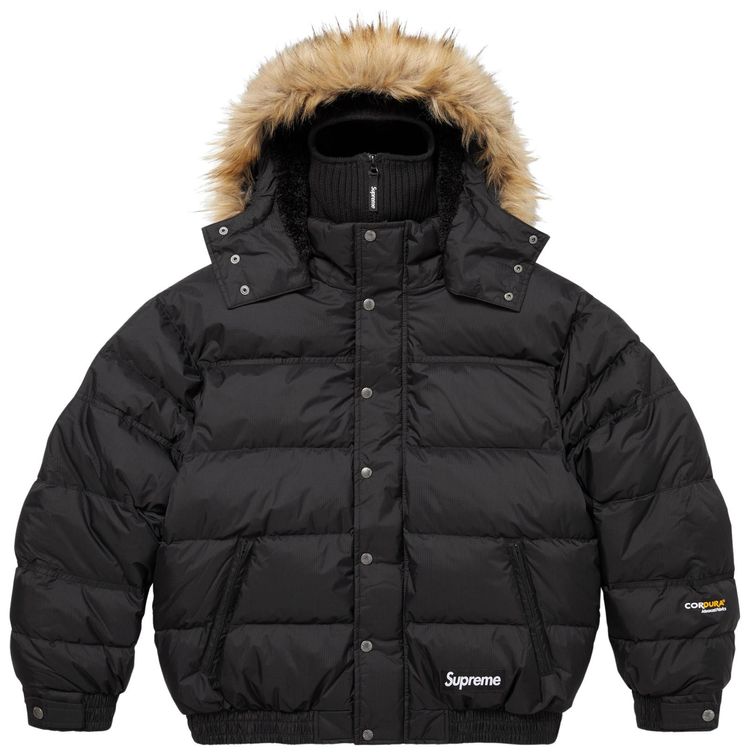 Supreme Facemask 700 Fill Down Puffer Jacket Black