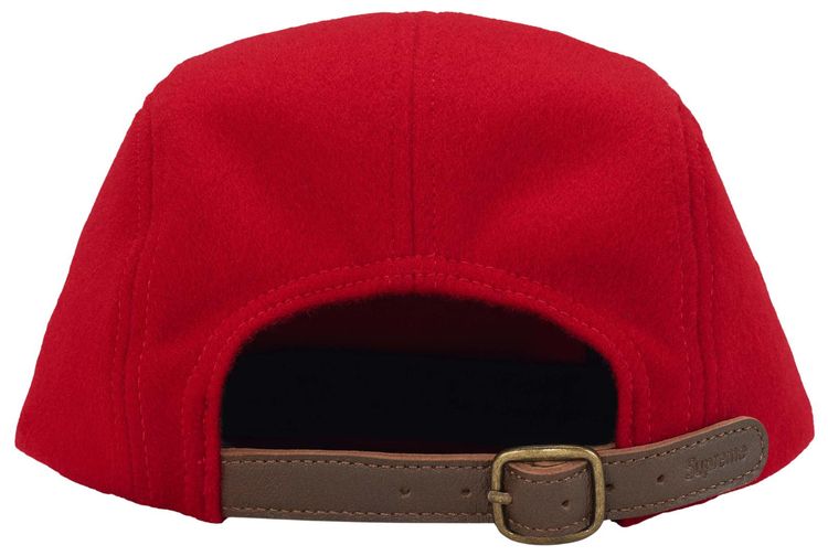 Supreme Wool Camp Cap Red