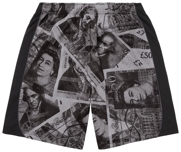 Supreme Pounds Soccer Short Black