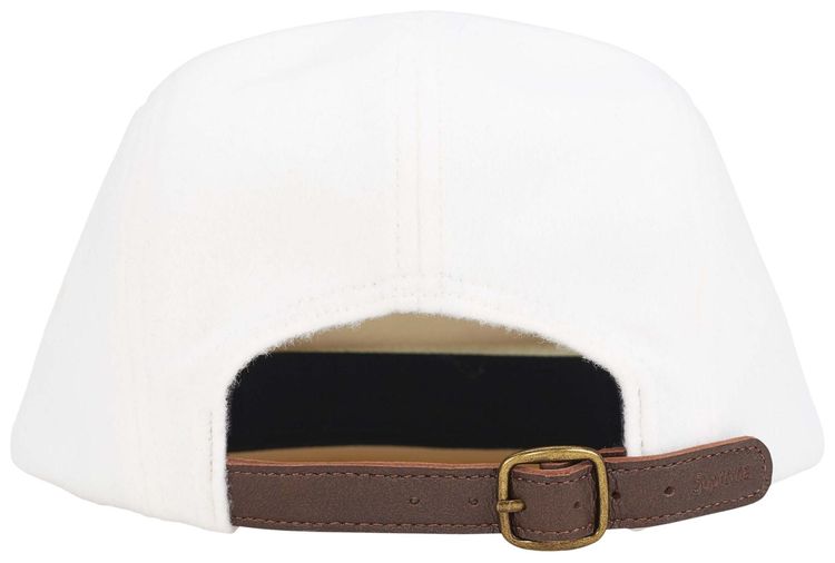 Supreme Wool Camp Cap White