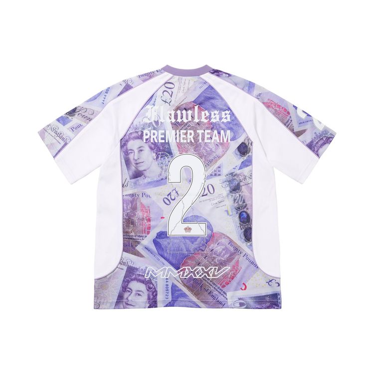Supreme Pounds Soccer Jersey White