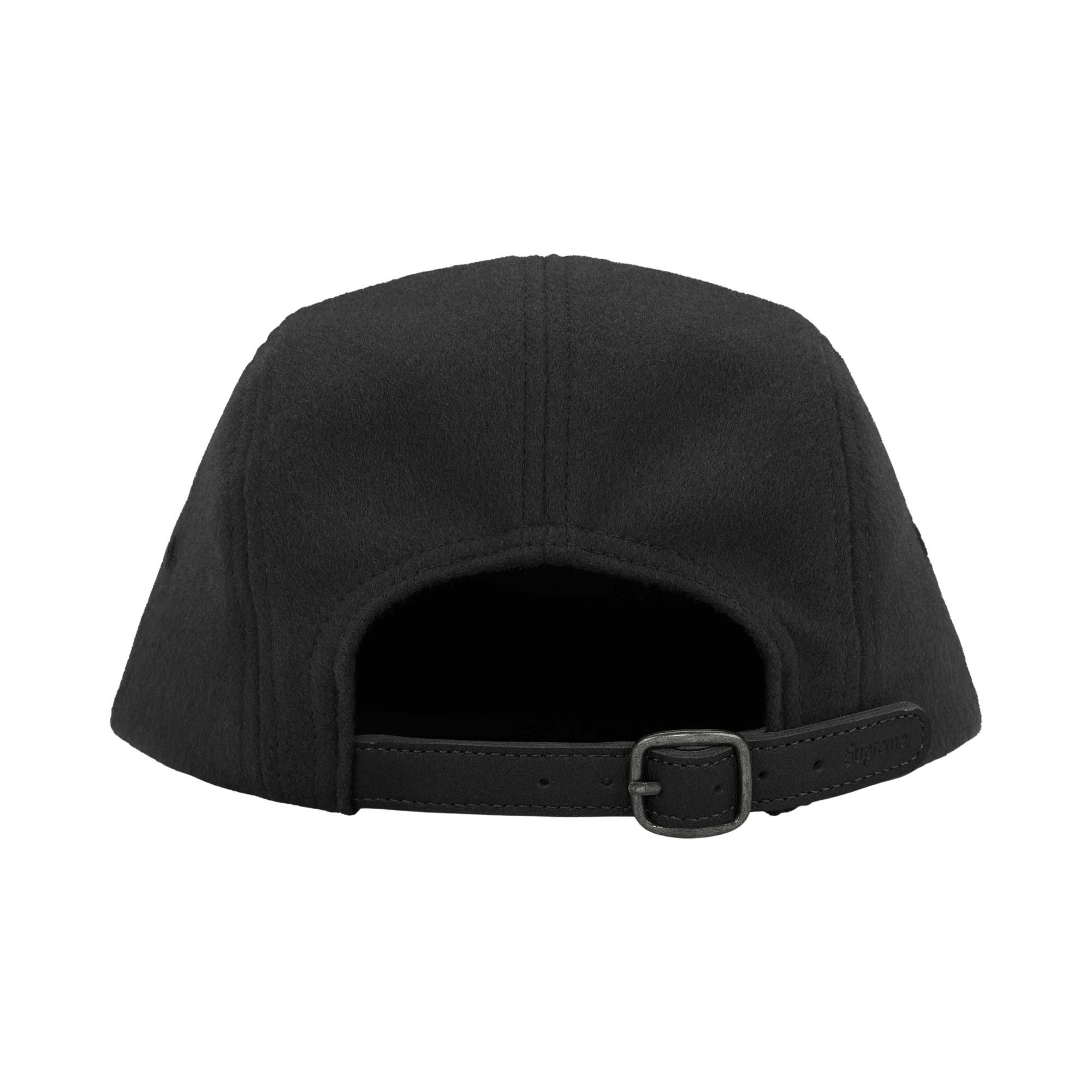 Buy Supreme Wool Camp Cap 'Black' - FW25H108 BLACK | GOAT