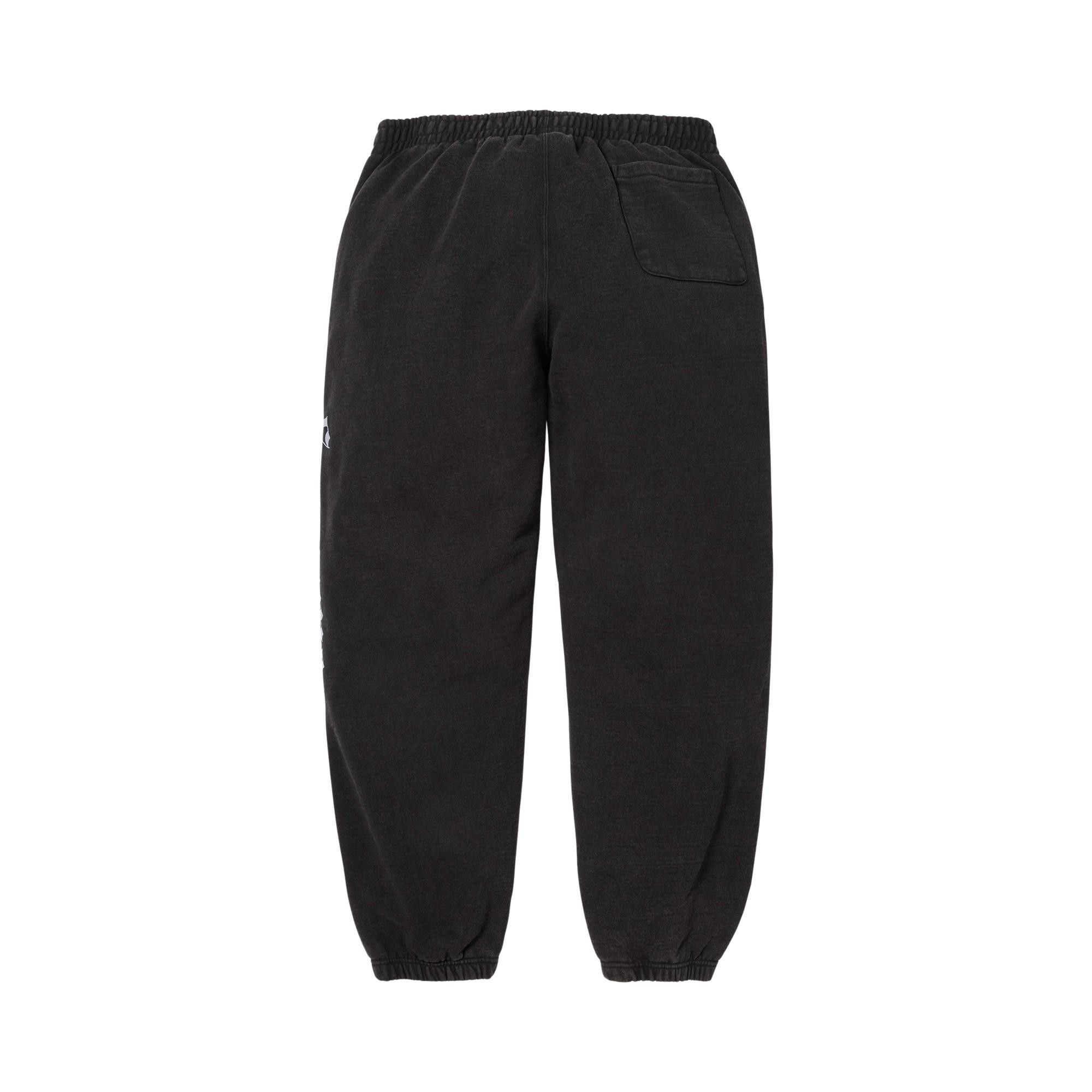 Buy Supreme Washed Old English Sweatpant 'Black' - FW25P92 BLACK
