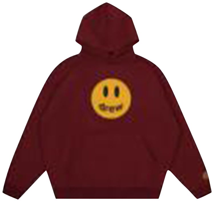 Drew House Mascot Oversized Hoodie Burgundy