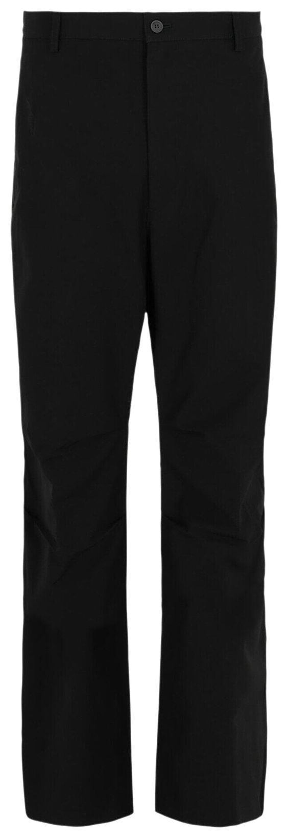 Ferragamo Cotton Blend Trousers Black