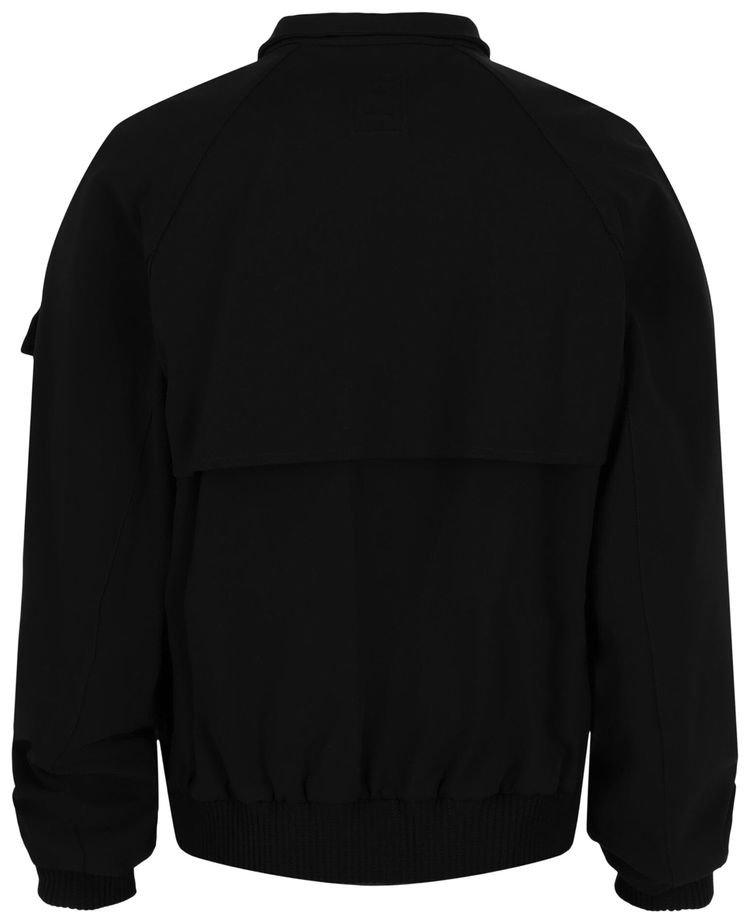 Ferragamo Cropped Bomber Jacket Black