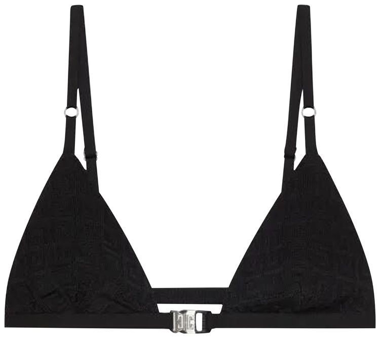 Givenchy 4G Monogram Triangle Bra Black