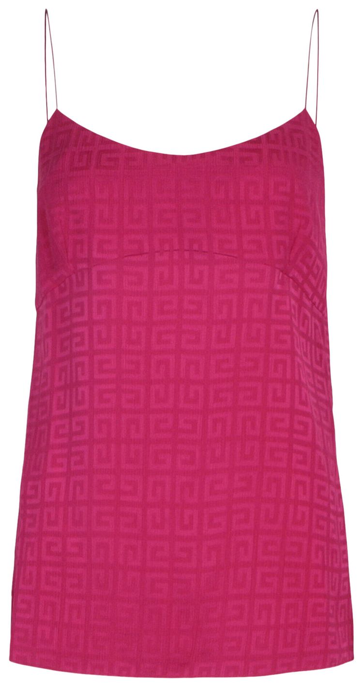 Givenchy 4G Silk Cami Fuchsia