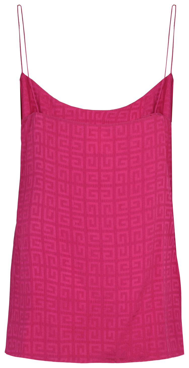 Givenchy 4G Silk Cami Fuchsia