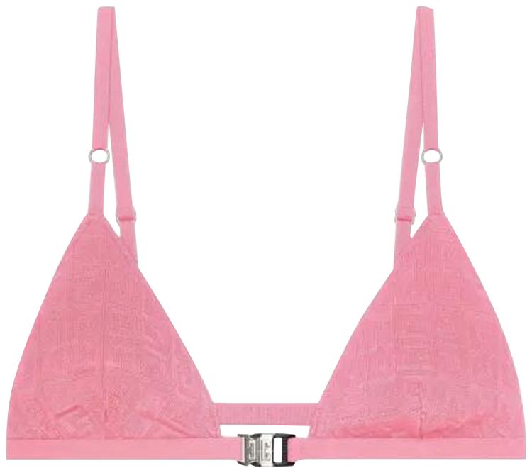 Givenchy 4G Monogram Triangle Bra Bright Pink