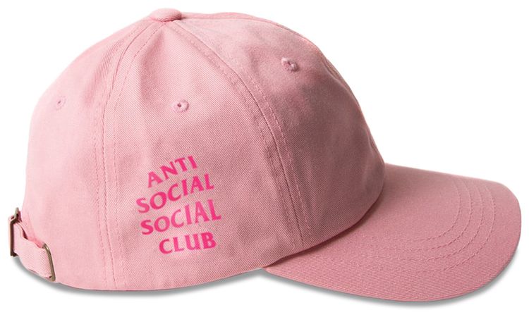 Anti Social Social Club Weird Cap Pink