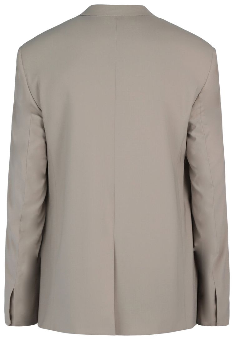 Givenchy Two Button Oversized Blazer Stone Grey