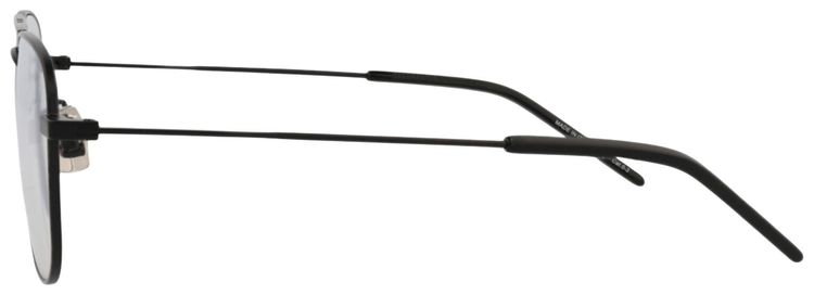 Saint Laurent Aviator Frame Metal Sunglasses BlackTransparent