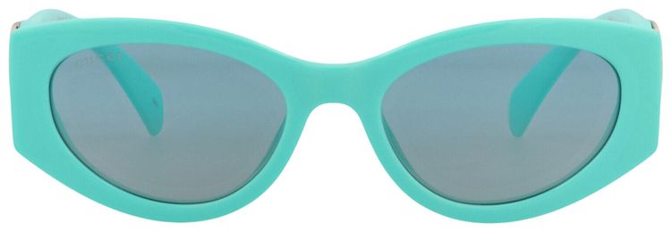 Gucci Cat Eye Frame Injection Sunglasses Light Blue